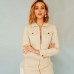 European and American cross-border foreign trade women's shirt pencil skirt tooling front zipper slim girl one-step skirt European and American cross-border foreign trade women's shirt pencil skirt tooling front zipper slim girl one-step skirt