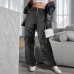 European and American cross-border foreign trade women's overalls High waist slim casual pants Wide leg pants Women's summer pants Women's summer European and American cross-border foreign trade women's overalls High waist slim casual pants Wide leg pants Women's summer pants Women's summer